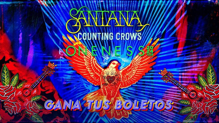 Gana Boletos para Carlos Santana y Counting Crows